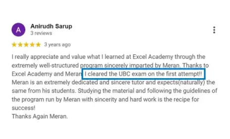 Anirudh - student review real estate licensing exam preparation
