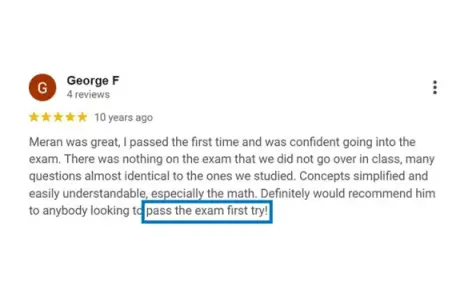 George - real estate course success story BC