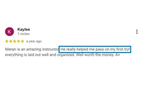 Kaylee - real estate exam prep success story British Columbia