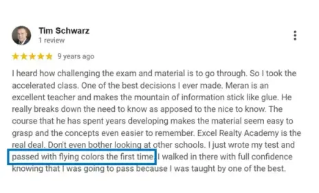 Tim - UBC real estate course success testimonial