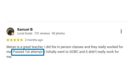 Samuel - real estate course success story BC